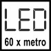 Tiras LED M35 Verde 60 LED por Metro IP54 Exterior